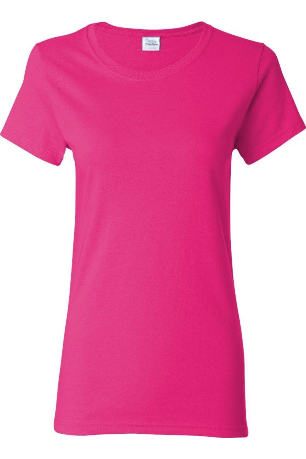 

Женская футболка Gildan Heavy Cotton, цвет heliconia