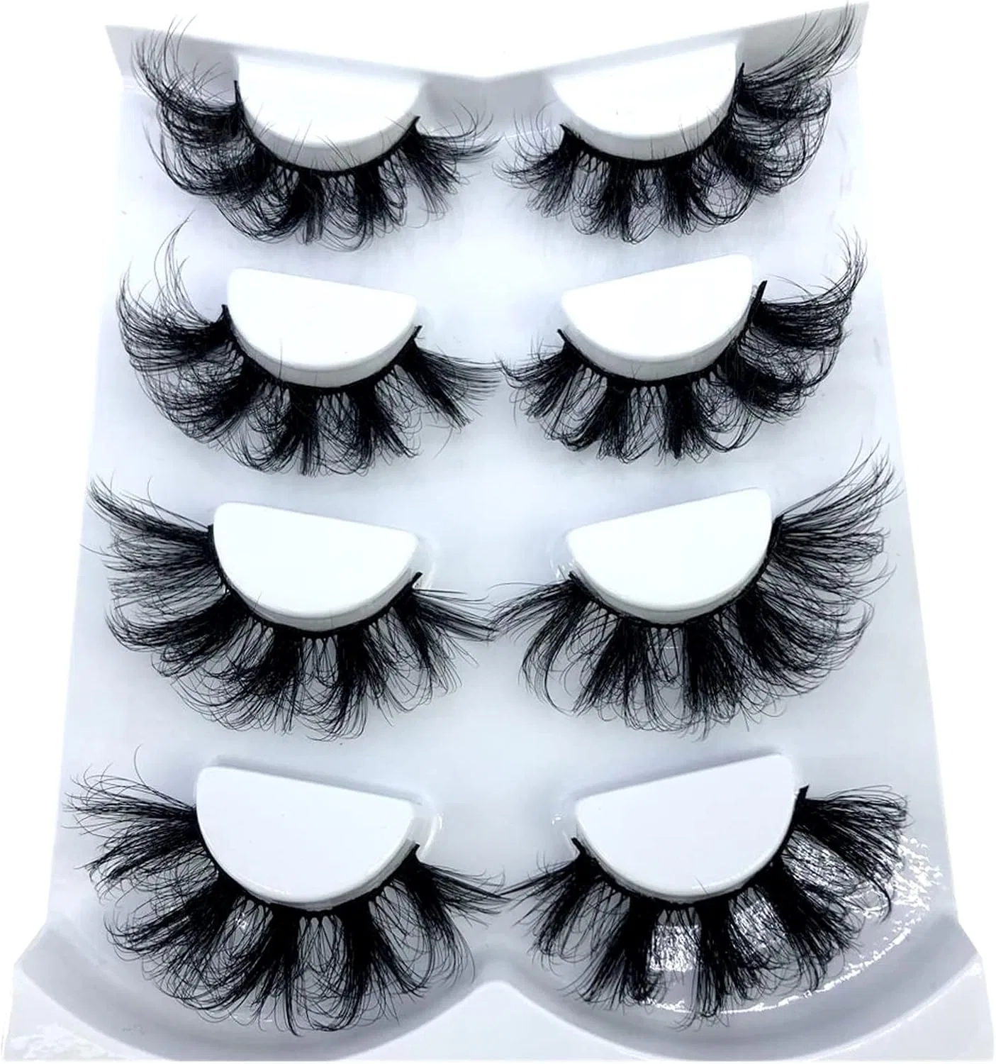 Ресницы 3D Faux Mink Demasiado 4 пары RD14