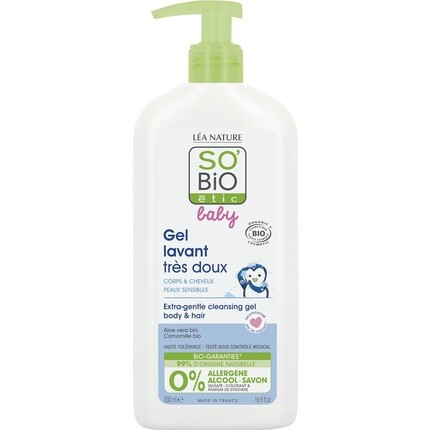 

So Bio Etic Baby Нежный очищающий гель 500мл Natessance