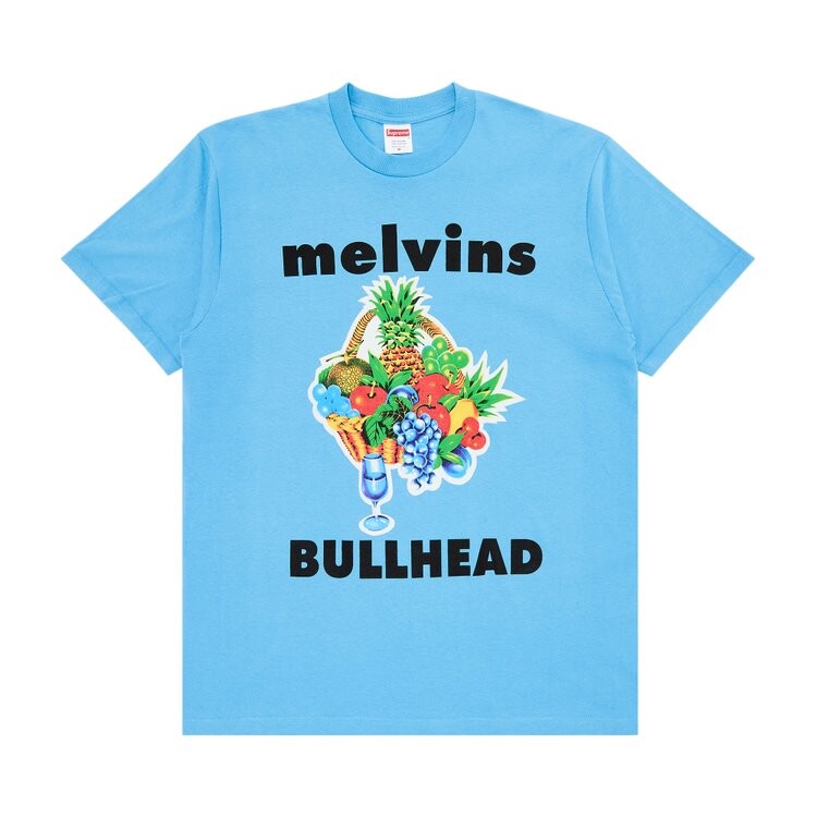 

Футболка Supreme x Melvins Bullhead Tee, синий