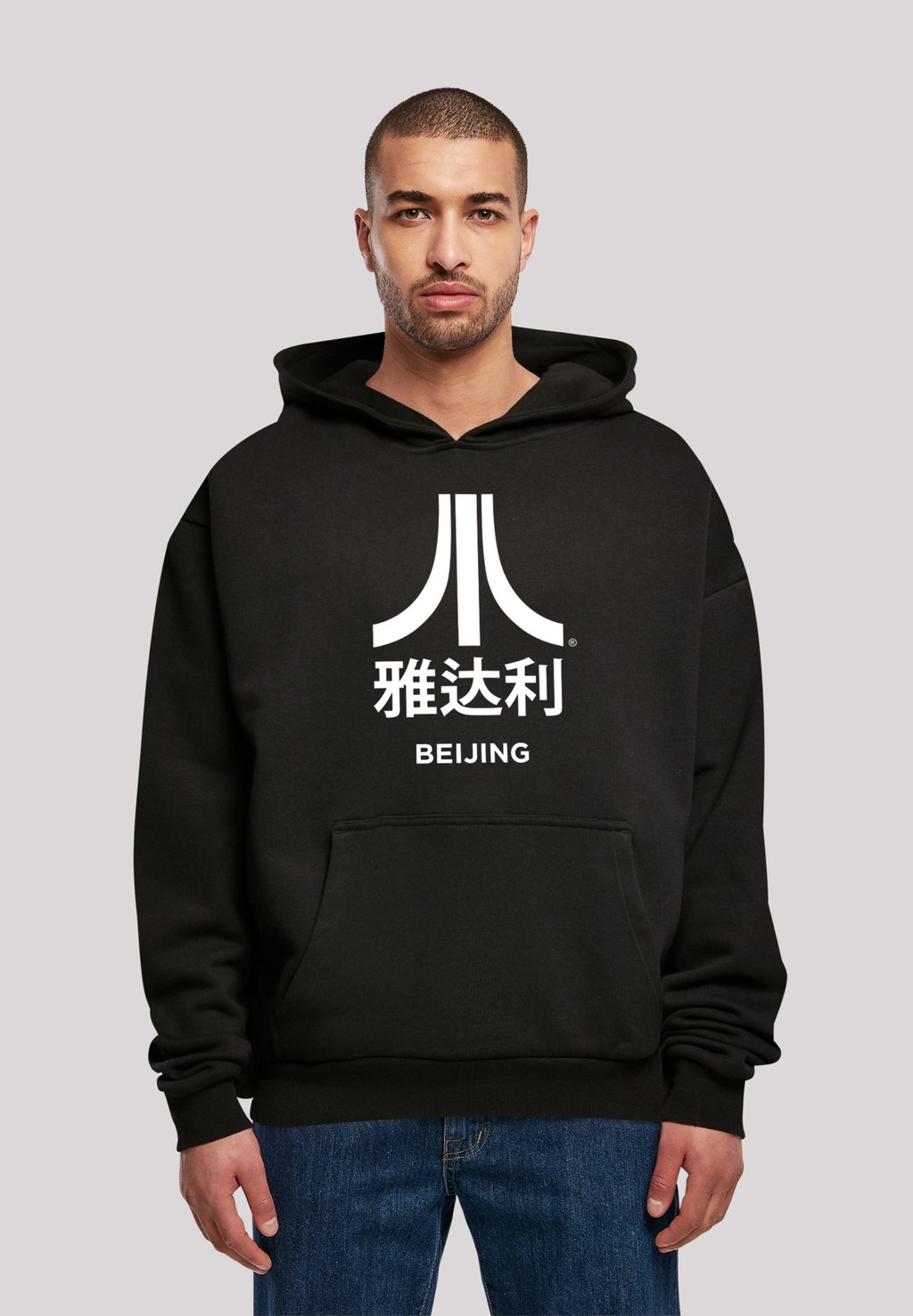 

Толстовка с капюшоном ATARI BEIJING RETRO ARCADE GAMES F4NT4STIC, черный