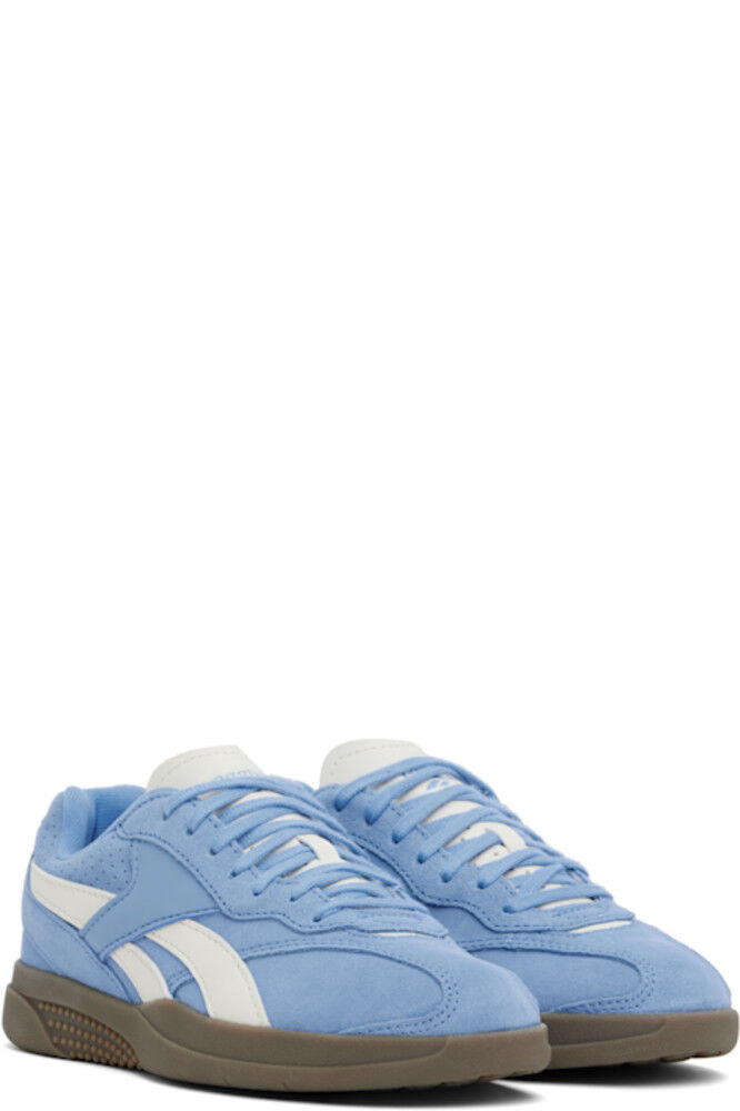Сине-белые уличные кроссовки Hammer Reebok Classics — фото 4