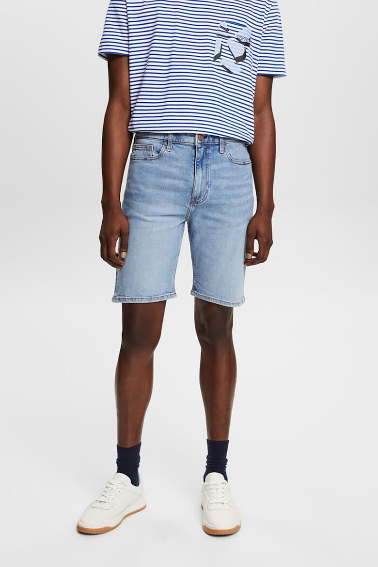 

Узкие джинсовые шорты Esprit, синий