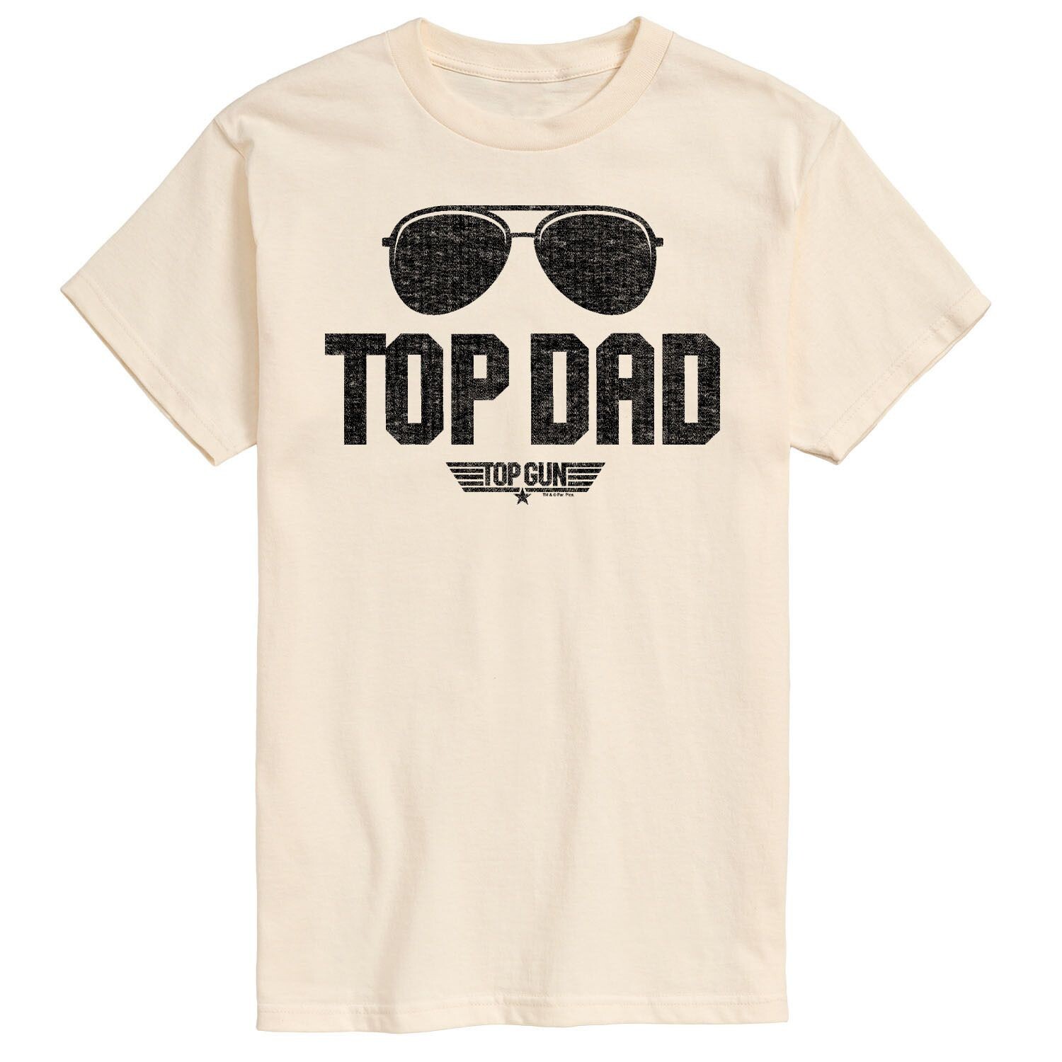 

Мужская футболка Top Gun Top Dad Licensed Character