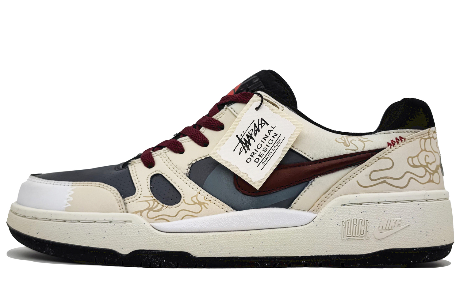 

Nike Полноразмерные противоскользящие износостойкие низкие скейтерские кроссовки мужские яичная скорлупа, цвет Egg Shell Yellow