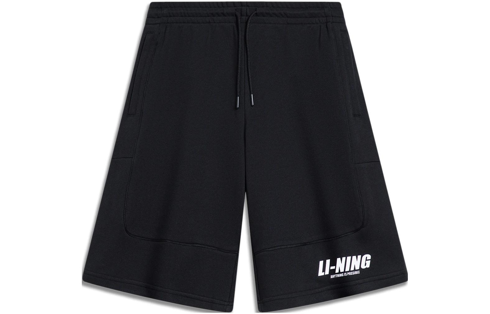 

Спортивные шорты LiNing Sports Fashion, мужские, черные