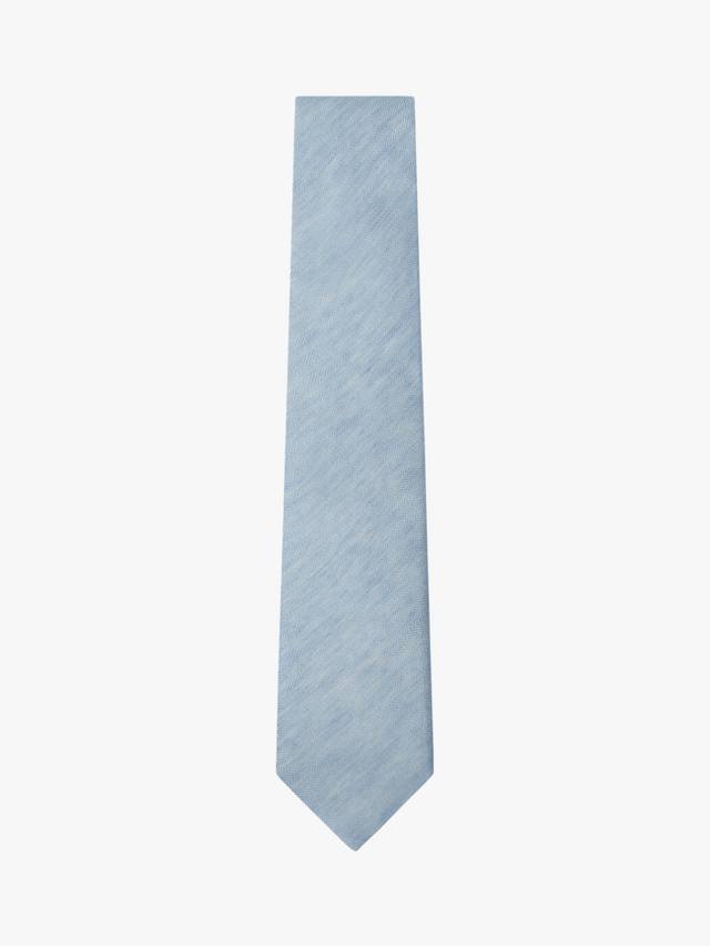 

Галстук в елочку Hackett London, цвет Sky Blue