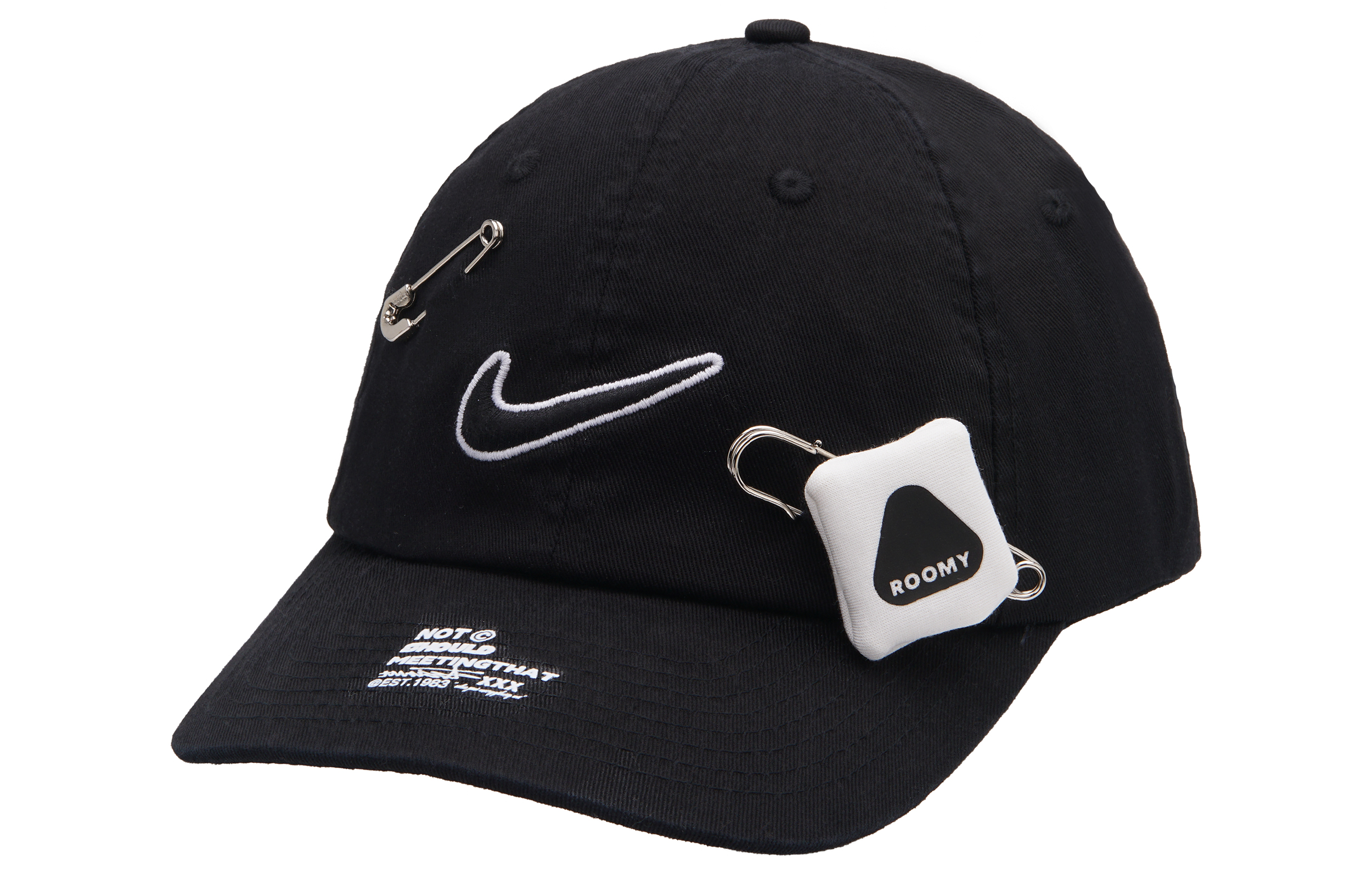 

Nike Бейсболка из полиэстера унисекс черная