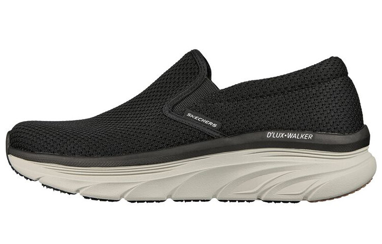 

Skechers D"lux Walker Lifestyle Shoes Men Low-top Black/white