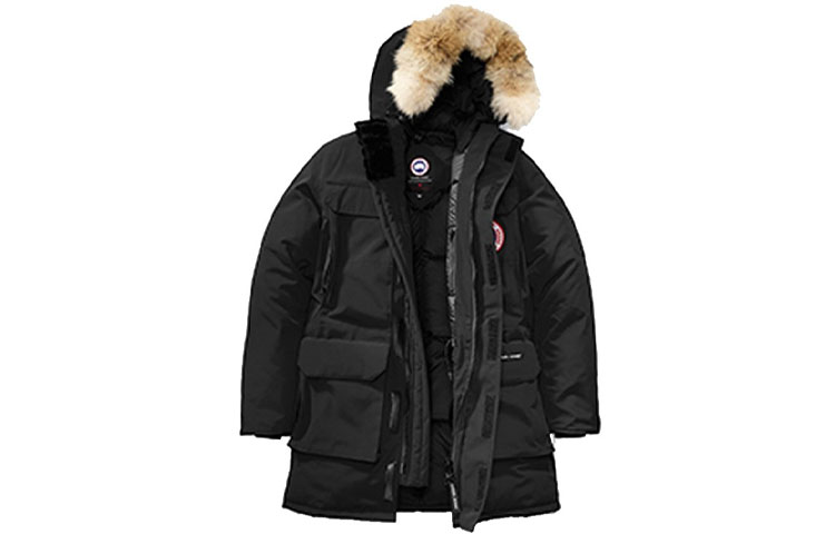 

Canada Goose Мужская черная куртка-пуховик FW21, Черный, Canada Goose Мужская черная куртка-пуховик FW21