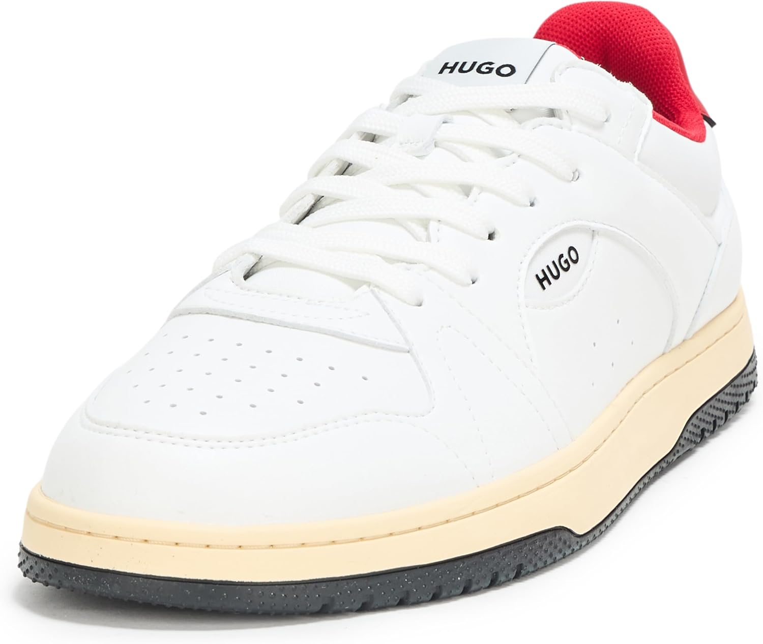 

Кожаные кроссовки Hugo Mens Essential Basket, белый