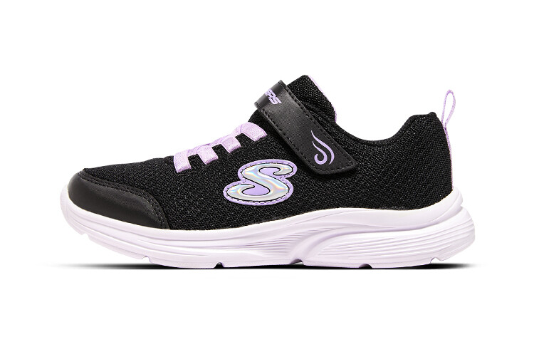 

Кроссовки детские Wavy Lites GS Low-top черные Skechers, черный