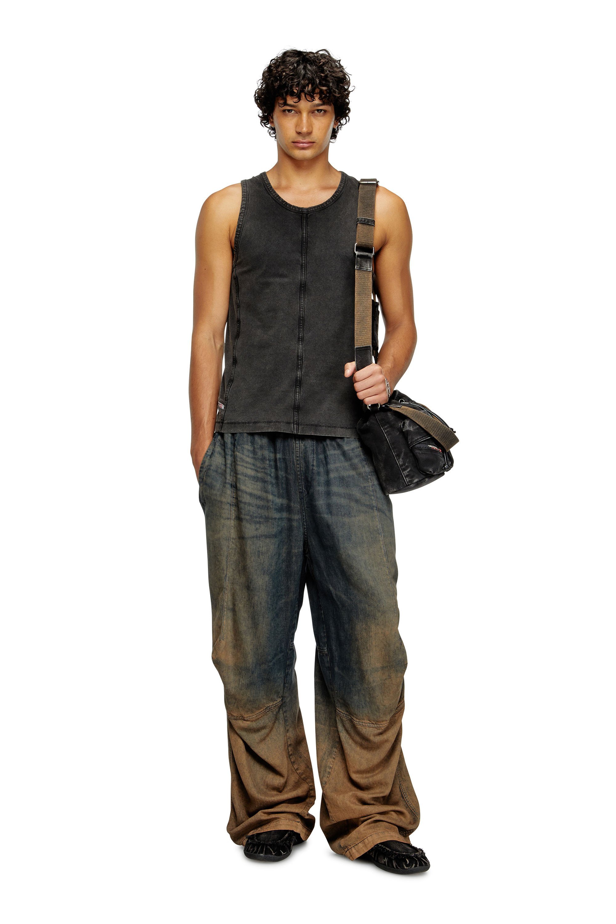 Мужская майка без рукавов T-MELY-SL Diesel, black