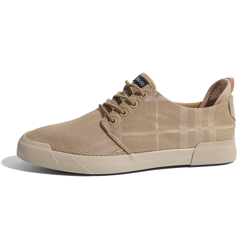 Туфли мужские Men"s Casual Men Low-Top Baoda, хаки — фото 2