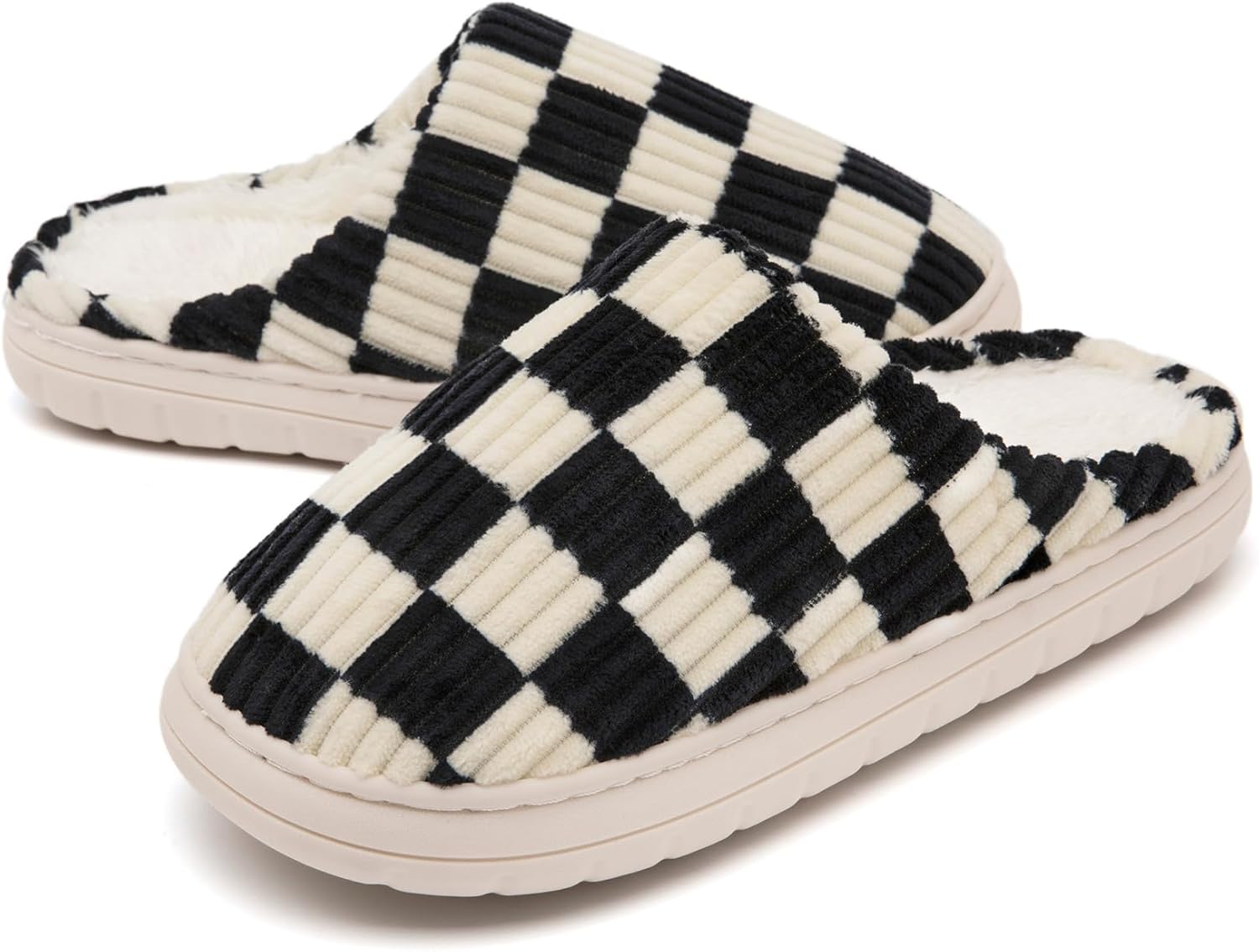 

Женские домашние тапочки Jaeynow, унисекс, с памяью формы, зимние теплые тапочки с плюшевой подкладкой из искусственного меха, удобные и стильные, идеальный подарок, черный