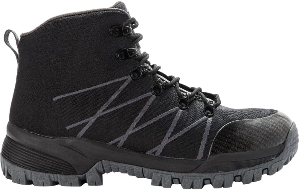 

Мужские походные повседневные ботинки Propet Traverse на щиколотке - черные