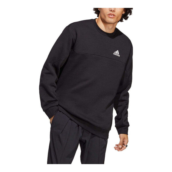 Свитера стадион флис значок спортивной Толстовка Adidas, черный — фото 3