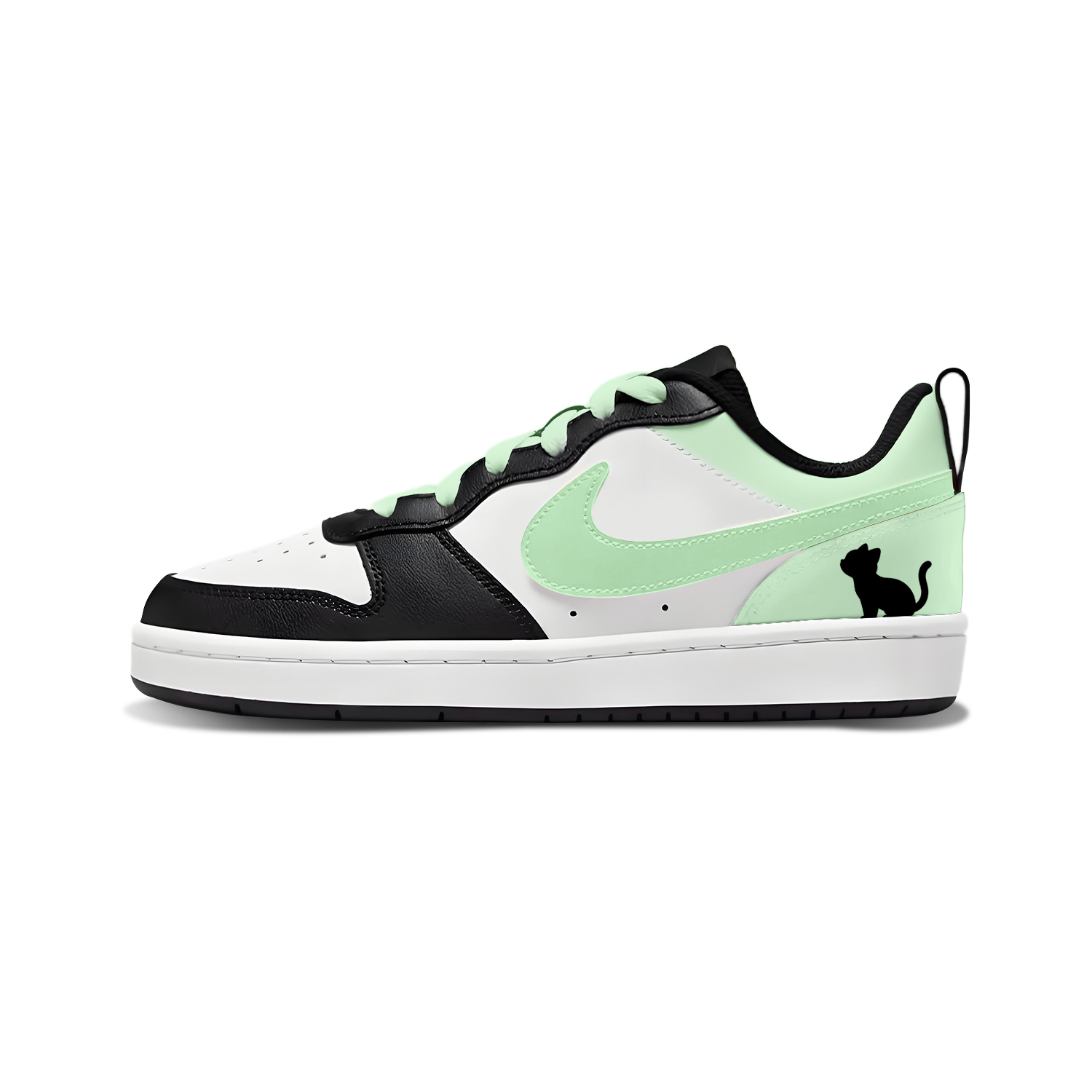 

Детские скейтерские кеды Court Borough Nike, черный
