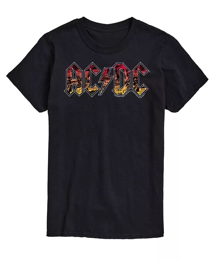 

Мужская футболка с логотипом ACDC AIRWAVES, черный