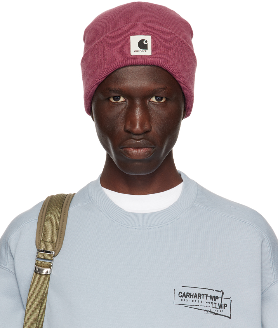 

Фиолетовая шапка Эшли Carhartt Work In Progress