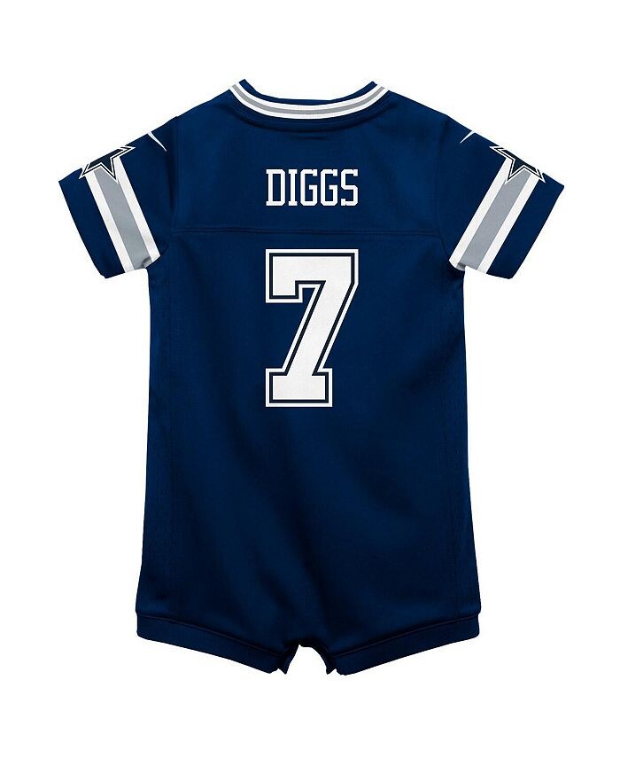 Комбинезон Trevon Diggs темно-синего цвета для мальчиков и девочек Dallas Cowboys Game, трикотаж Nike, синий — фото 3