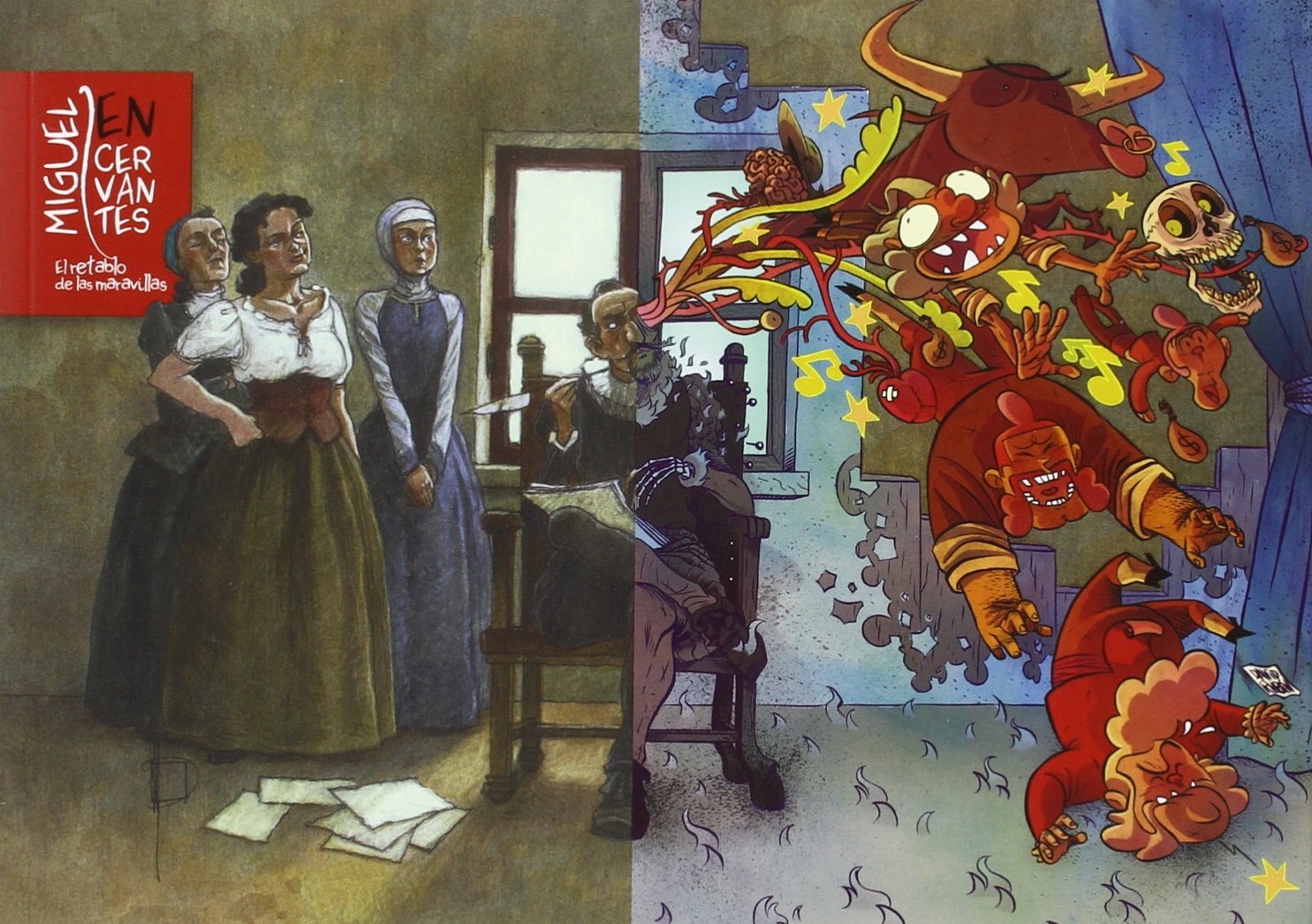 

Miguel EN Cervantes. El retablo de las maravillas (ASTIBERRI EDICIONES)