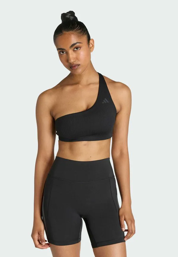 Спортивный бюстгальтер с легкой поддержкой Adidas Performance, Black