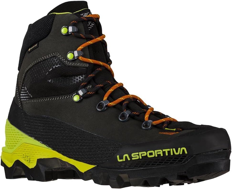 Мужские ботинки La Sportiva Aequilibrium Lt Gtx, Carbon/Lime Punch — фото 2