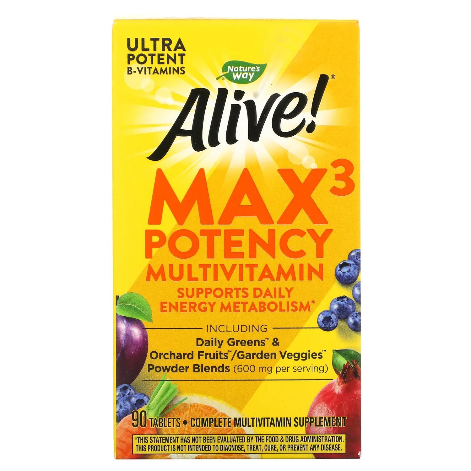 

Nature's Way Живой! Max3 Daily мультивитамины 90 таблеток