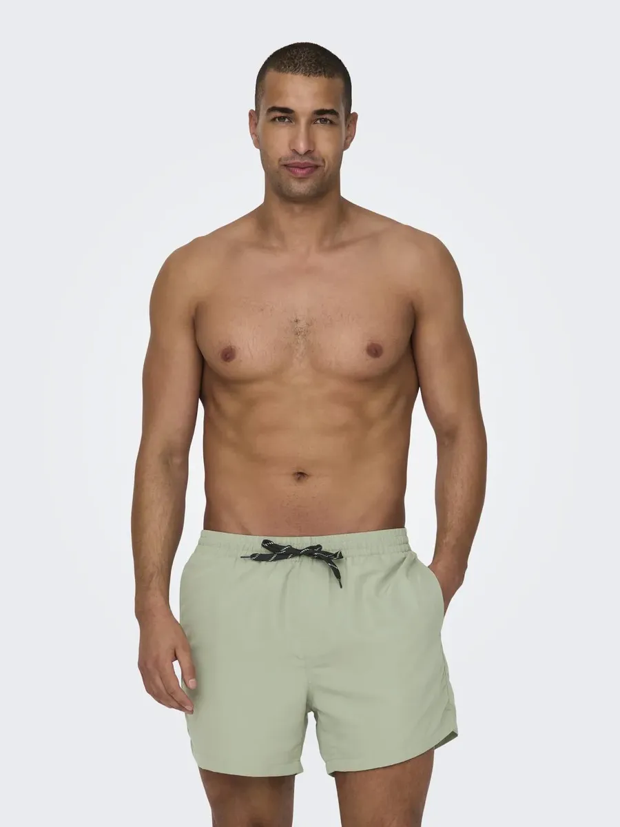 

Шорты для плавания ONLY & SONS "ONSTED LIFE SWIM SHORT GW 1832", цвет Tea