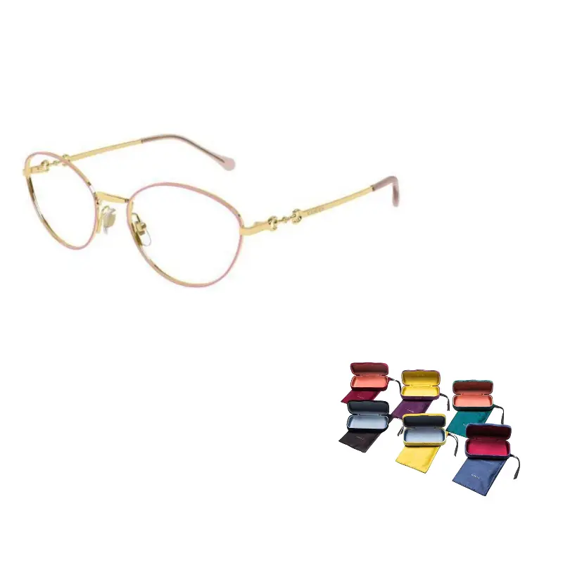 

GUCCI Кошачий глаз очки Cat Eye, Gold