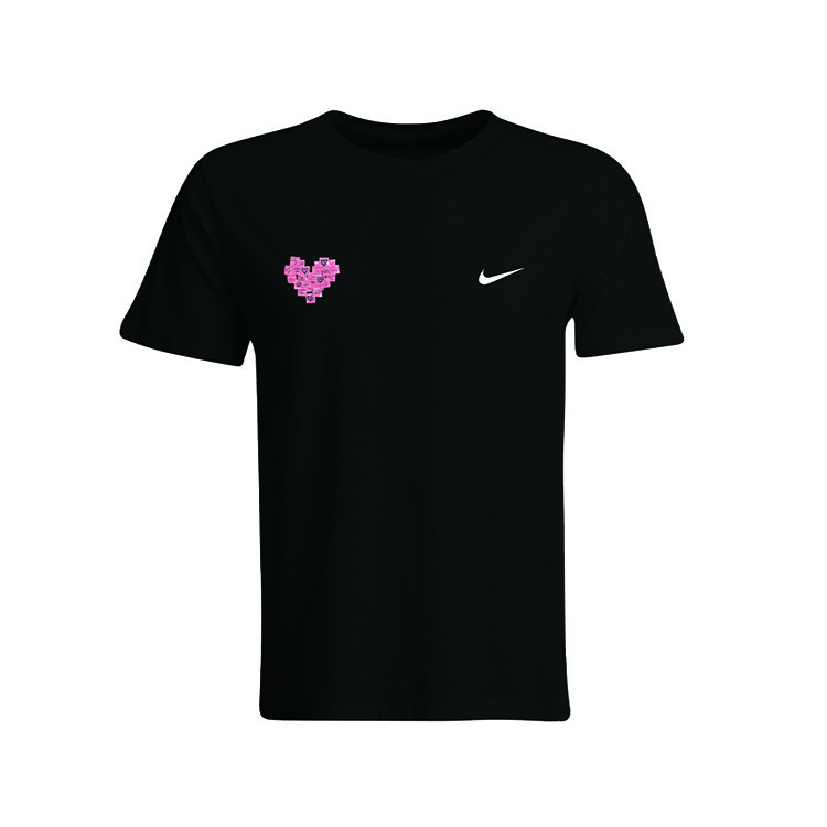 

Футболка унисекс черная Nike, черный