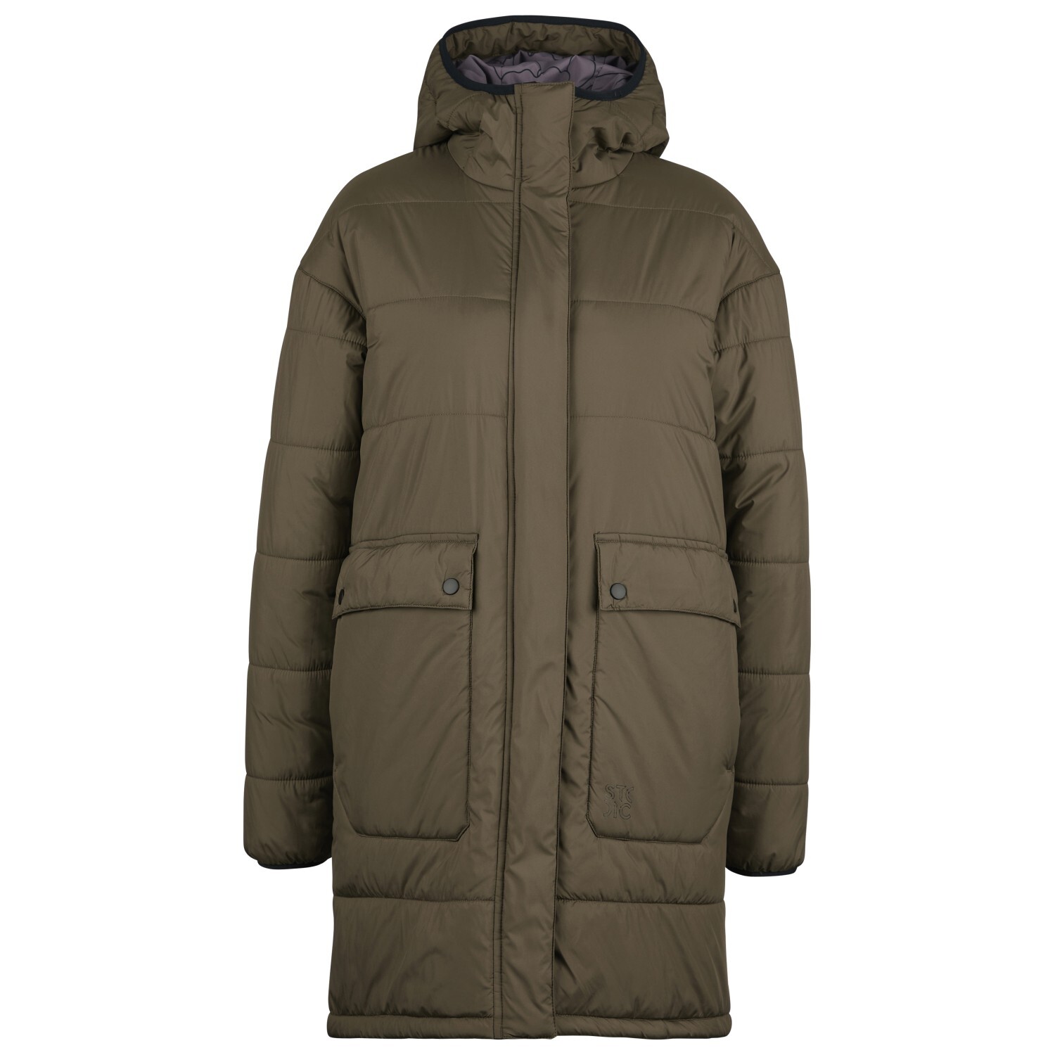 

Пальто Stoic Women's MountainWool StorboSt Padded Coat, цвет Olive Brown