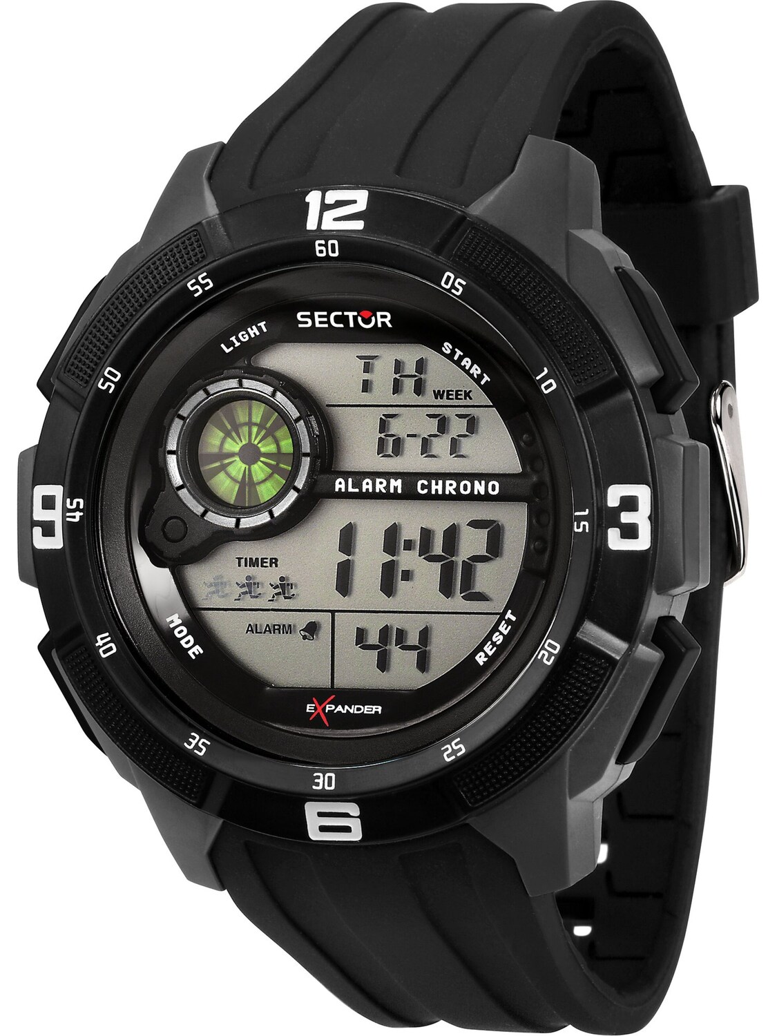 

SECTOR Цифровые часы в черном цвете