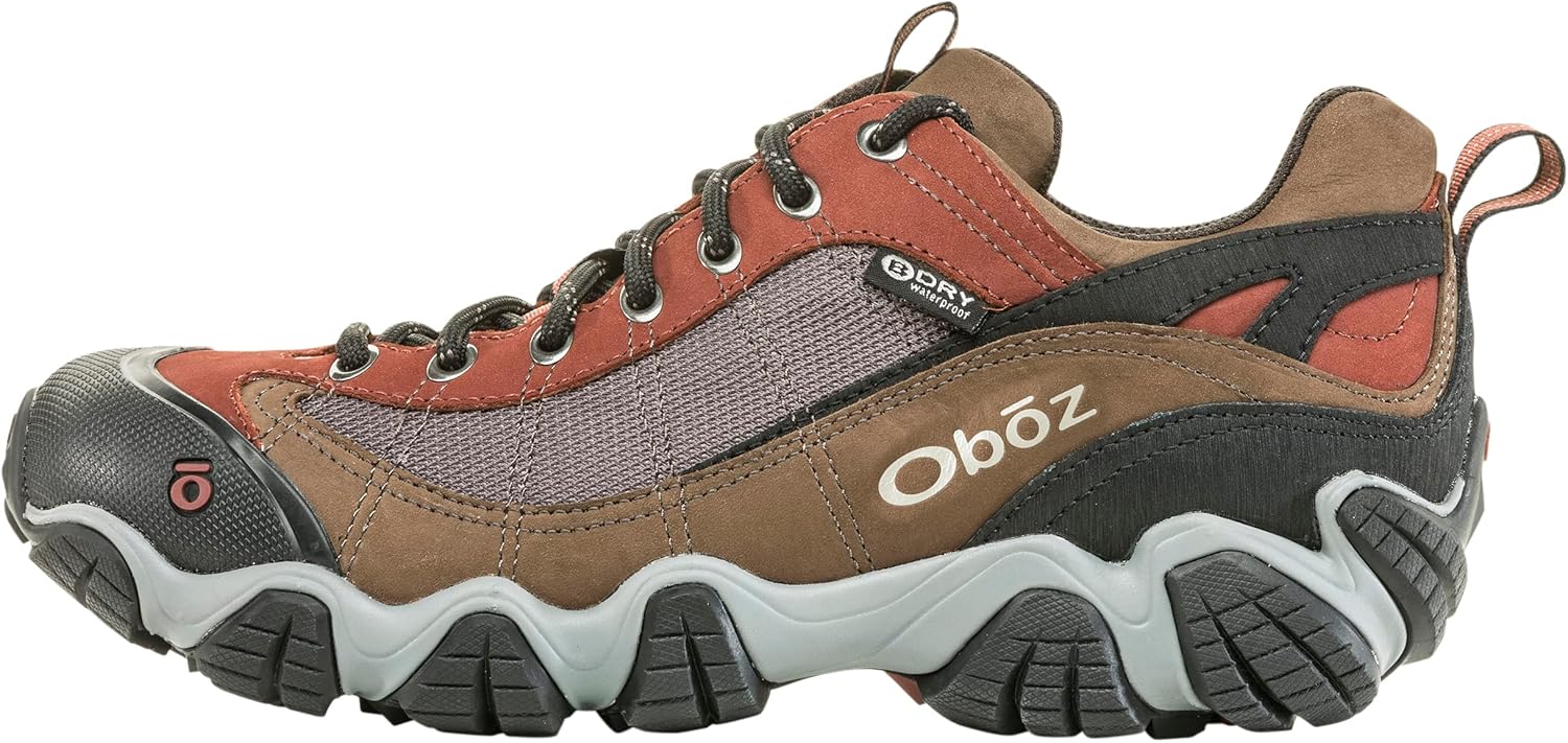 

Мужские походные ботинки Oboz Firebrand II Low B-DRY, Земля, размер 14 Wide, 14 Wide Earth