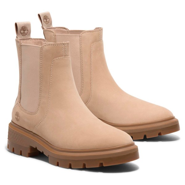 Ботинки женские Timberland Cortina Valley Mid Chelsea, коричневый — фото 4