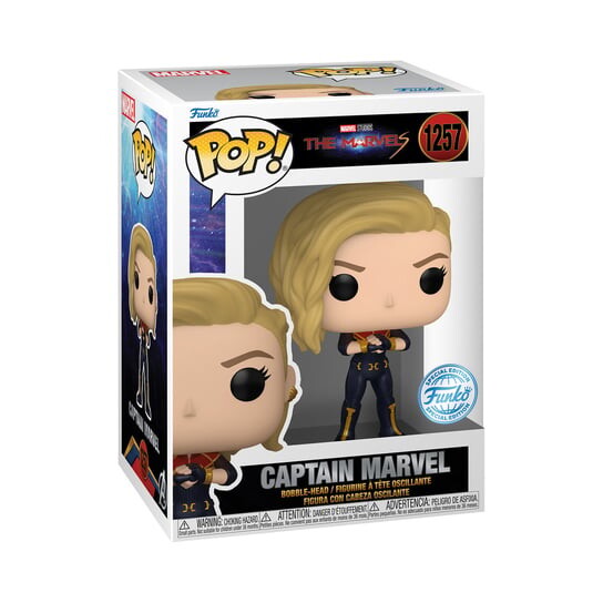 

Funko POP! Марвел, коллекционная фигурка, Чудеса, Капитан Марвел