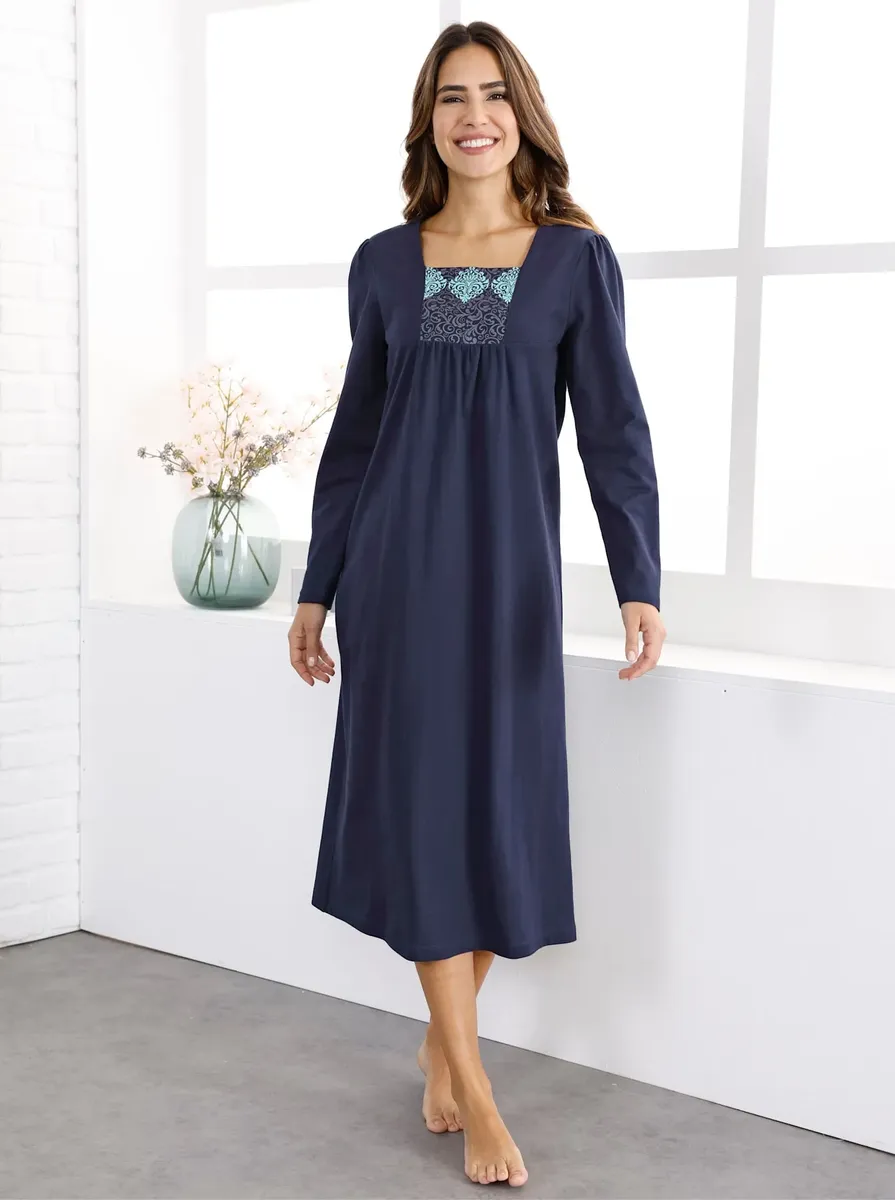 

Ночная рубашка "Ночная рубашка", цвет морской волны