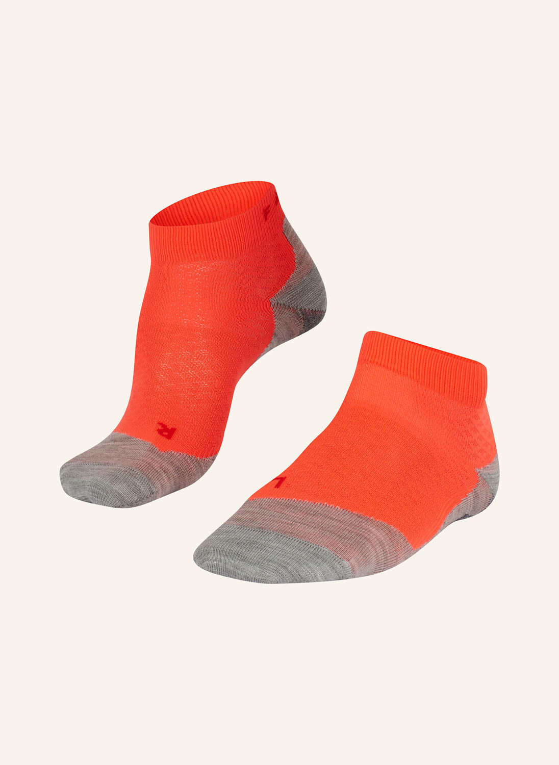 

Носки для бега ru5 lightweight short FALKE, цвет 8584 NEON RED
