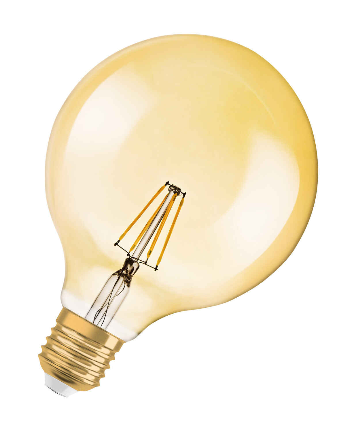 

Светодиодная лампочка Osram, 12,4x16,8 см, золотой