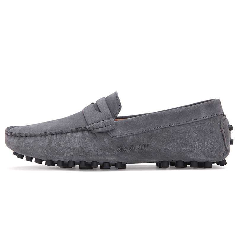 

XIMO BULL Мокасины мужские серые, цвет Gray