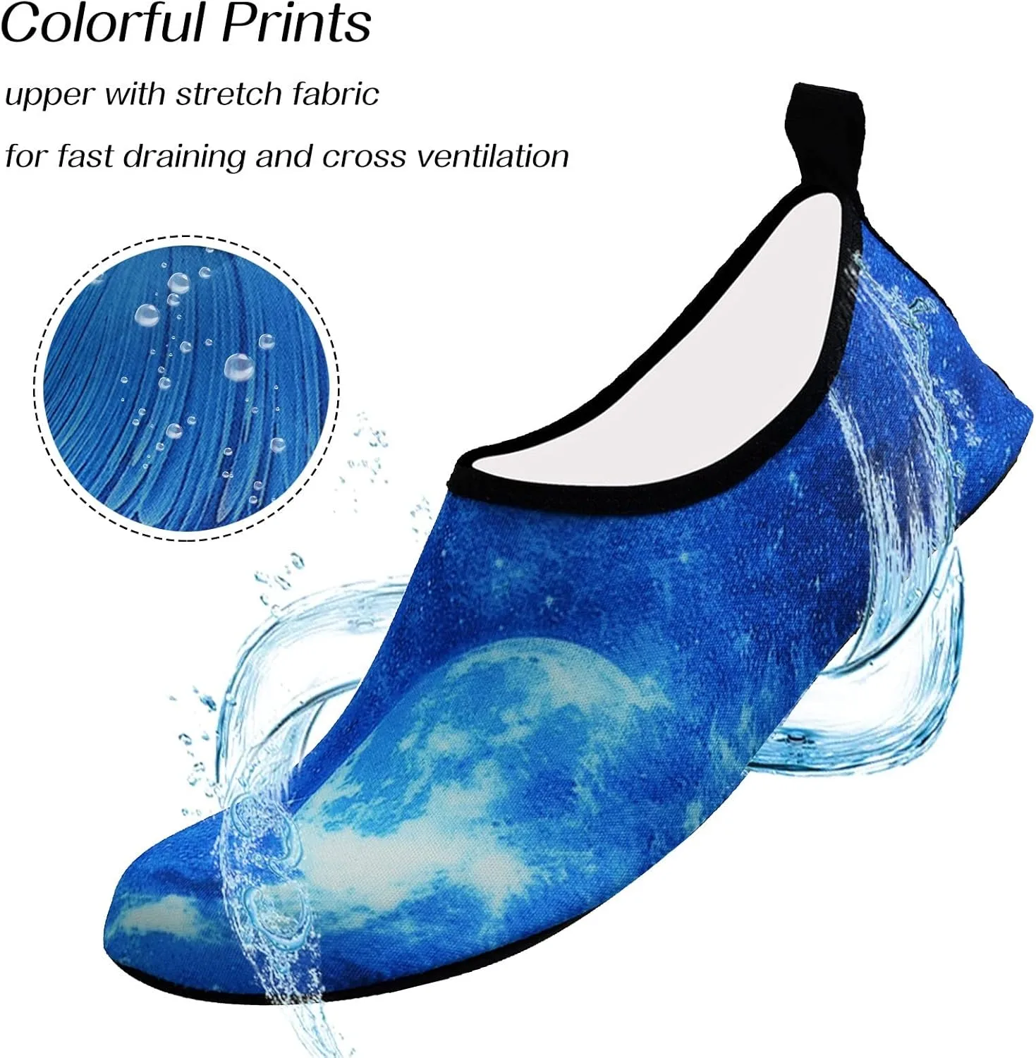 Кроссовки Manner Frauen Schwimmschuhe Leichte Schwimmschuhe Waten Tauchen Strandschuhe Frauen Yoga Haut Schuhe Generisch, небесно-голубой — фото 2