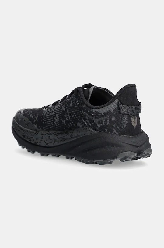 Женские кроссовки Hoka Speedgoat 6 из веганских материалов водонепроницаемые, серо-черный — фото 3