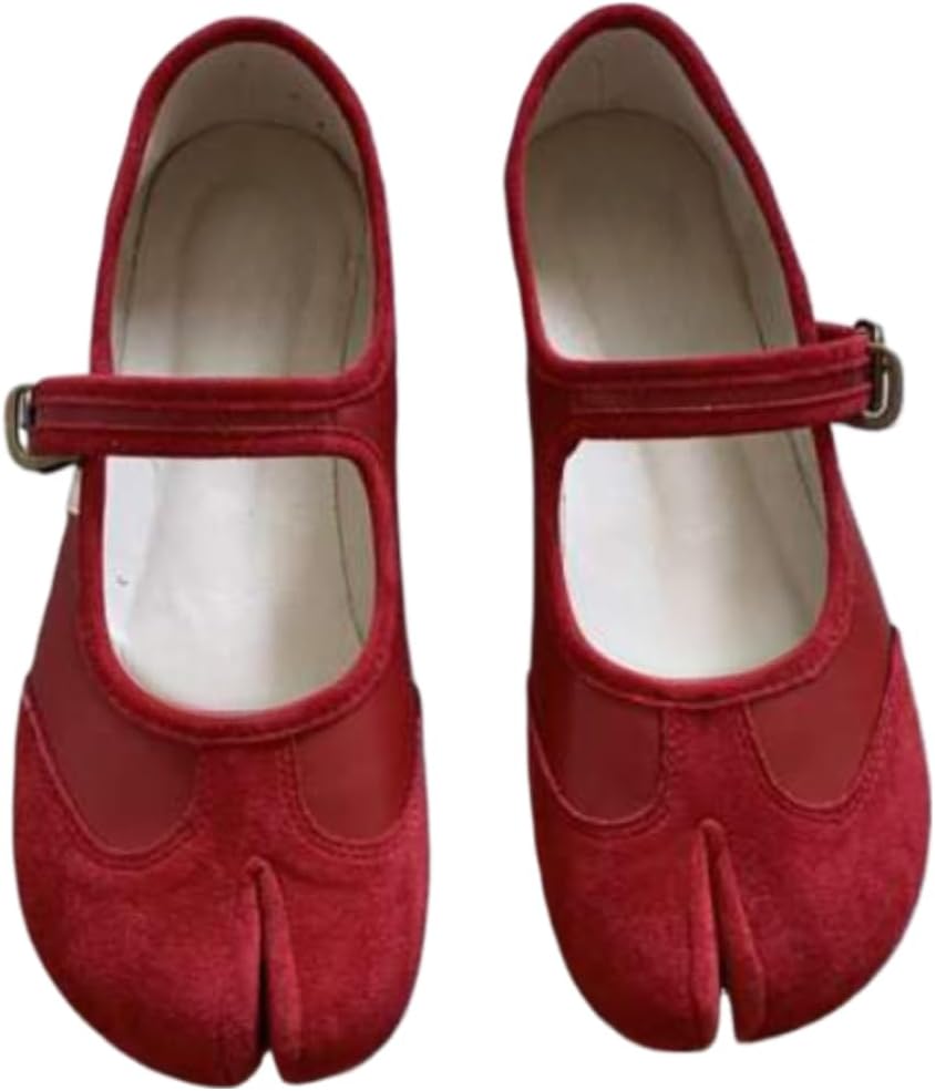 

Сандалии LokoLucx Tabby, сандалии-таби, с раздельным носком, повседневные удобные дышащие сандалии, милые, модные, элегантные, нарядные, для летнего и осеннего отдыха, для начала учебного года, красный