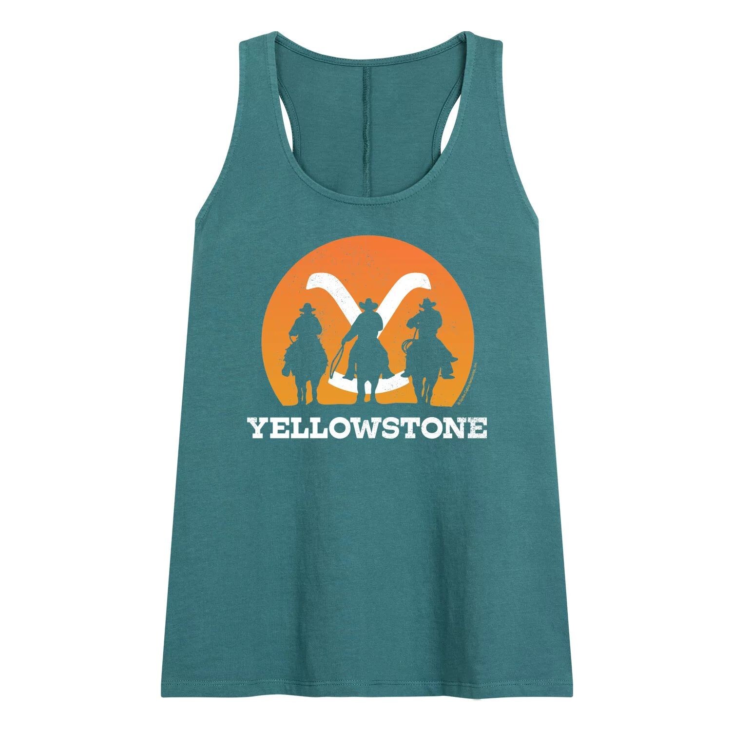 

Майка с рисунком Yellowstone Sunset & Cowboys для юниоров Licensed Character