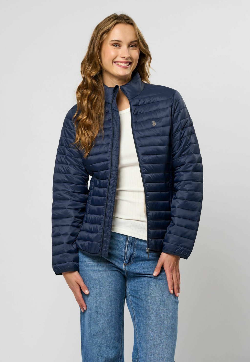 

Зимняя куртка U.S. Polo Assn., темно-синий
