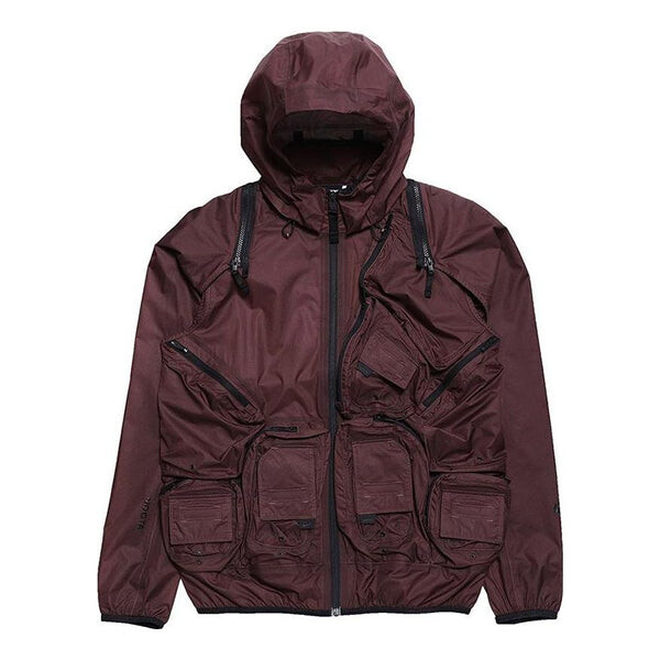 

Куртка Nike x NOCTA NRG Track Jacket 'Dark Wine Black', красный