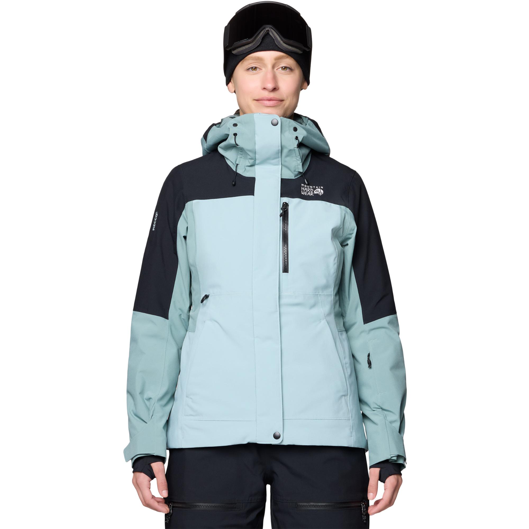 

Женская куртка Powder Maven Mountain Hardwear, Ice Shadow/Blue Sage/Black