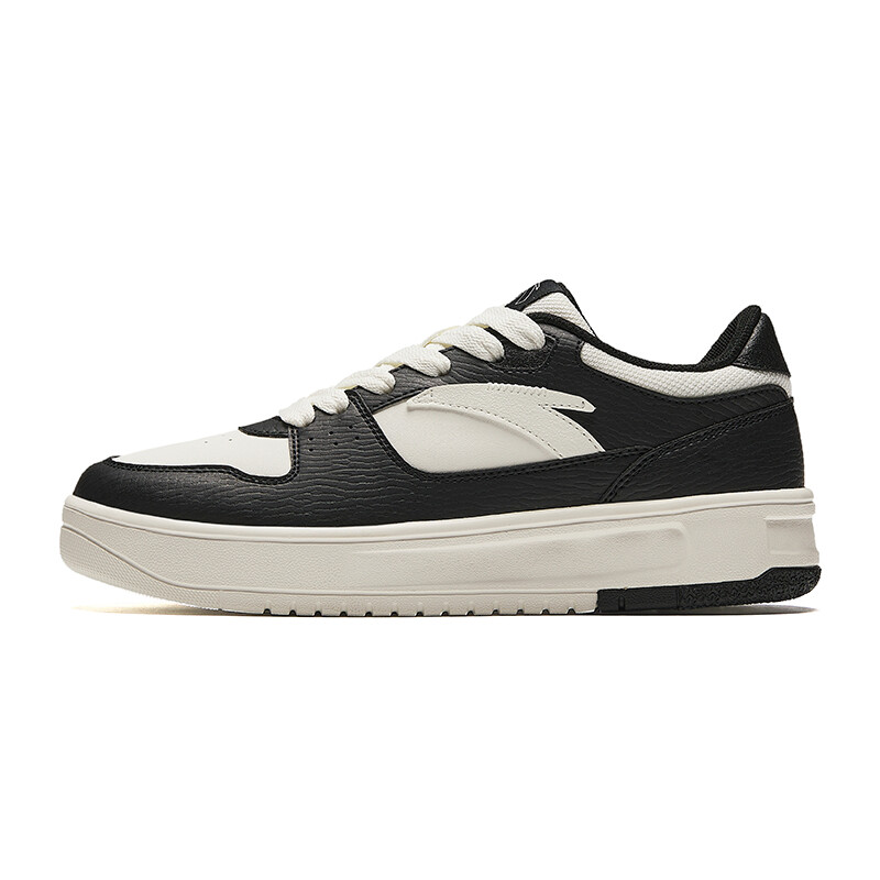 

Кроссовки ANTA Skateboarding Shoes Women's Low-top Ivory/Black, слоновая кость/черный