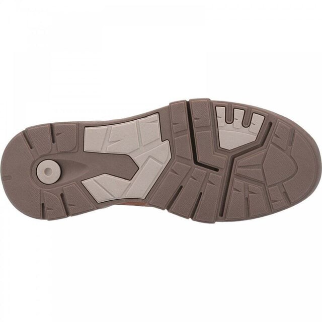 Мужские кожаные кроссовки Finley Hush Puppies, коричневый — фото 4